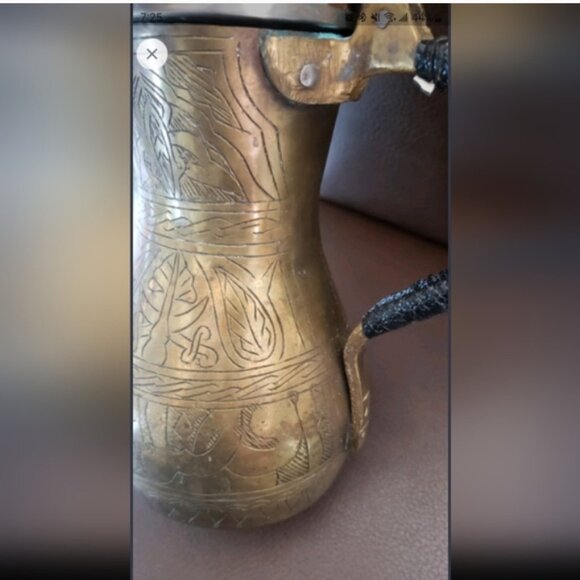 Vintage Dallah Arabic coffee pot - Picture 7 of 7